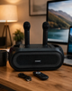Портативна bluetooth колонка ZQS4247 для музики та відпочинку бездротова акустична колонка з bluetooth радіо та мікрофоном - зображення 1