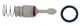Обратный клапан насоса VJ Parts для мойки высокого давления ST RE 110 код 49505100204 (авм285) - изображение 2