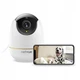 Камера видеонаблюдения Netvue Orb Cam NI-3221 Wi-Fi 1080P PTZ двухсторонний звук белая - изображение 2