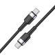 Кабель Brevia Type-C to Type-C 60W 1,2м, черный box (53120BCCC1) 53120BCCC1 - изображение 2