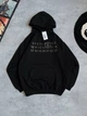 Худі Maison Margiela 88831 чорного кольору, розмір S - зображення 1