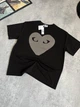 Футболка Comme des garcons play 88821 черного цвета, размер L - изображение 3