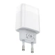 Сетевое зарядное устройство Hoco C73A 2 USB белое - изображение 1