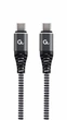 Кабель Type-C - Type-C, 1.5 м, Grey, Cablexpert, 60 Вт, 3A (CC-USB2B-CMCM60-1.5M) - зображення 1