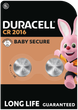 Спеціальна літієва батарейка типу «таблетка» Duracell 2016 3V, (DL2016/CR2016), 2 шт. (6409616) - зображення 6