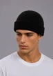 Мужская вязанная шапка Мини-бини (One-size) Черный - изображение 1