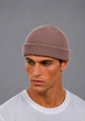 Мужская вязанная шапка Мини-бини (One-size) Мокко - изображение 1