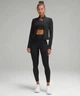 Легінси Lululemon Breezethrough High-Rise Tight 25' Чорний US4/S LW5FFQS - изображение 2