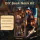 Бук Нук Будиночок гномів The Dwarfs’ House DIY Book Nook Kit KT-01 - зображення 6