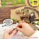 Румбокс Хатина Хобіта Інтер'єрний конструктор The Magic Ring House DIY Roombox Kit SQ-59 - зображення 3