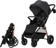 Прогулочная коляска Kinderkraft Grande 2 Black (KSGRAN02BLK0000) - изображение 1