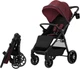 Прогулочная коляска Kinderkraft Grande 2 Burgundy (KSGRAN02BRG0000) - изображение 1