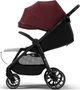 Прогулочная коляска Kinderkraft Grande 2 Burgundy (KSGRAN02BRG0000) - изображение 3