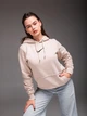 Женское худи бежевое M R.A drop-6009 - изображение 2