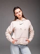Женское худи бежевое XL R.A drop-6009 - изображение 1