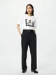 Футболка хлопковая женская Uniqlo 888490223 L Белая (1160333567) - изображение 2
