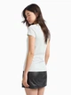 Футболка хлопковая женская Armani Exchange 474386016 L Бирюзовая (1160374026) - изображение 2