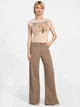 Топ женский Guess 933383003 M Бежевый (1160448411) - изображение 3
