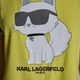 Футболка хлопковая женская Karl Lagerfeld 407969317 XL Желтая (1160453563) - изображение 6