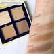 Палетка для контурингу обличчя Maestro Academy Mineralist Contour Topface PT268 №002 Скульптурінг Сяйво+Мокко+ - изображение 3