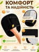 Комплект Перчатка щетка для одежды удаления шерсти кошек и собак домашних животных с поверхностей 23х16.5 см Черная + Термометр-гигрометр комнатный (GLOVEWOOL-23) - изображение 4