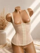 Корсетна майка 236 К бежевий XL - зображення 1
