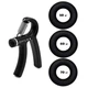 Набор кистевых экспандеров Newt Power Grip Set3 резиновое кольцо 5-70 кг черный - изображение 1