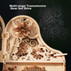 Конструктор ROKR Magic Piano Фортепіано з музичною скринькою 223 деталі - зображення 6