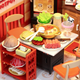 Конструктор Rolife Super World Hot Pot Store Разноцветный - изображение 7