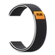 Ремешок для часов Garmin UltraFit2 нейлоновый на липучках, черно-белый 26 мм - изображение 5