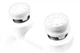 Накладки на стики KontrolFreek Galaxy PS4 / PS5 White - изображение 2