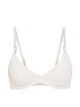 Кружевной комплект белья Victoria's Secret бюст Push-Up и трусики тонг 1160539922 (Молочный 36B/M) - изображение 6