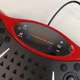 Виброплатформа тренировочная с пультом и эспандерами, фитнес-тренажер вибрационный со 120 скоростями, дисплеем и противоскользящей поверхностью для похудения и укрепления мышц, 5 программ Красный с черным, TSVP-1-Red - изображение 9