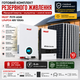 Комплект резервного питания 3в1 MUST 6 кВт + LiFePO4 48V 100Ah + солнечные панели 10шт 550Вт автономная система для дома - изображение 1