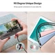 Дата кабель USB 2.0 AM to USB-C 3.0m 3A 90° corner US176 black Ugreen (70875) - зображення 9