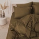 Простынь Mirson Бязь 11-0004 Light Cacao 200x220 см (2200013670698) - изображение 2