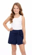 Шорты-юбка для девочки SLY 401/S/19 синий 152 - изображение 2