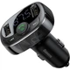 FM модулятор Baseus T Shaped S-09A 2 х USB Type-A, microSD Black (CCMT000001) - изображение 2