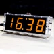 Набор радиокомпонентов для пайки DIY Kit - цифровые часы, оранжевый LED дисплей - изображение 1