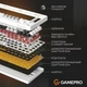 Клавиатура игровая проводная GamePro Genesis Silverlight MK126 USB Grey - изображение 6