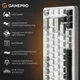 Клавіатура ігрова дротова GamePro Genesis Silverlight MK116 USB Grey - зображення 15