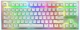 Клавиатура игровая механическая проводная Hator Gravity X TKL Orange Switch USB White компактная геймерская клавиатура с RGB подсветкой для ПК - изображение 1