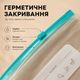 Набір багаторазових Zip-Lock пакетів для зберігання продуктів із бігунком 45 шт, 3 розміри - зображення 3