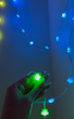 Умная гирлянда Звездочки RGB 10м, 100 LED с Bluetooth и USB - управление с телефона, пульт, музыкальный режим - изображение 3