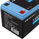 Akumulator Qoltec LiFePO4 Litowo-Żelazowo-Fosforanowy 12.8V 12Ah 153.6Wh BMS 53701 (5901878537016) - obraz 2