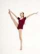 Купальник для танців і гимнастики Dance & Sport N6029 к/р біфлекс L/122-128 Бордо - зображення 2