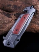 Нож складной Browning ножи складные охотничьи ножик тактический охотничий раскладной походный многофункциональный карманный стропорез со стеклобоем из нержавеющей стали - изображение 9