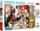 Пазл Trefl Hidden Shapes Собача гра 1043 елемента (5900511106756) - зображення 1