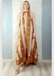 Сарафан максі халтер з намистинами Miho’s батистовий коричневий 42-001 - M-XL - коричневий - изображение 4