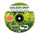 Лента Капельная 8 mil шаг 10 см бухта 2000 метров эмитерная GOLDEN DRIP для полива растений черного цвета - изображение 2